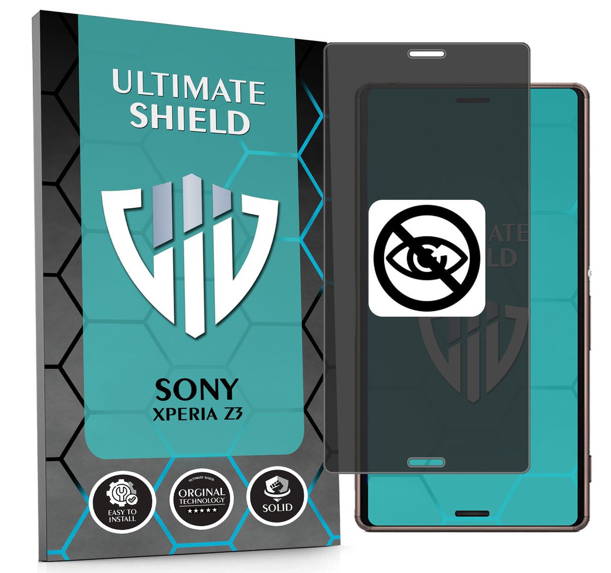 NAJLEPSZA FOLIA 5D ANTYSZPIEGOWSKA DO SONY XPERIA Z3 HYDROŻELOWA MATOWA