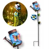 Lampy ogrodowe - LAMPA SOLARNA OGRODOWA LED KONEWKA XXL DEKORACYJNA Z CZUJNIKIEM ZMIERZCHU - miniaturka - grafika 1