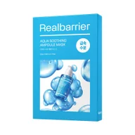 Maseczki do twarzy - REAL BARRIER AQUA SOOTHING AMPOULE MASK Kojąca maska w płachcie 28 ml (10 szt.) - miniaturka - grafika 1