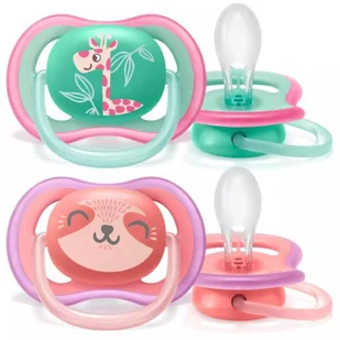Philips Smoczek Ultra Air 18m+ (2 szt) 6O37G7 6O37G7 SAM One size - Smoczki do butelek - miniaturka - grafika 3