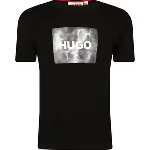 HUGO KIDS T-shirt | Regular Fit - Koszulki dla chłopców - miniaturka - grafika 1