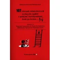 Matematyka - Bila Wiesława Regel 107 równań różniczkowych wyższych rzędów z pełnymi rozwiązaniami krok po kroku - miniaturka - grafika 1