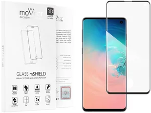movear Szkło Hartowane 3D na Samsung Galaxy S10 / G973F na Cały Ekran GLASS mSHIELD 3D czarne SG010G3D12ABK1 - Szkła hartowane na telefon - miniaturka - grafika 8