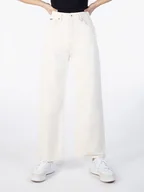 Spodenki damskie - Pepe Jeans Dżinsy "Lexa Sky High" - Regular fit - w kolorze białym - miniaturka - grafika 1