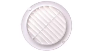 Kratka okrągła z siatką 150mm biała WP FMV 150 BV WH WPFMV150BVWH - Akcesoria do wentylacji i klimatyzacji - miniaturka - grafika 1