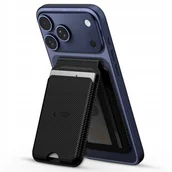 Uchwyty samochodowe do telefonów - TECH-PROTECT MAGWALLET STAND MAGSAFE UNIVERSAL MAGNETIC CARD HOLDER CARBON - miniaturka - grafika 1