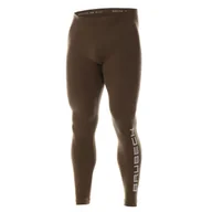 Spodnie narciarskie - BRUBECK, Spodnie męskie termoaktywne, Ranger Wool, khaki, rozmiar L - miniaturka - grafika 1