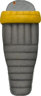 Sea To Summit Ember EbIII Sleeping Bag Long, light grey/yellow 2021 - Śpiwory - miniaturka - grafika 1