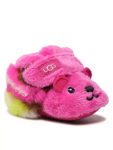 Ugg Kapcie I Bixbee Bear Stuffie 1130375I Różowy - Buty dla dziewczynek - miniaturka - grafika 1