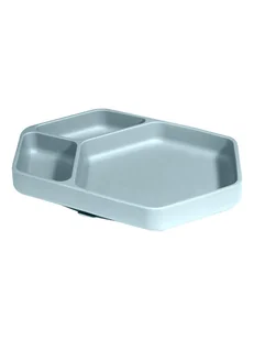 Kindsgut Talerzyk w kolorze błękitnym - 25 x 16 x 3,6 cm - Sztućce dla dzieci - miniaturka - grafika 1