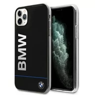 Etui i futerały do telefonów - BMW Etui BMHCN65PCUBBK iPhone 11 Pro Max 11 6,5" czarny/black hardcase Signature Printed Logo - miniaturka - grafika 1