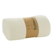 Koce - Koc barankowy Bukla kremowy 150 x 200 cm - miniaturka - grafika 1