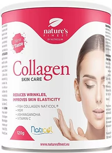 Nature's Finest Kolagen Skin Care w proszku, truskawkowy - 140 g - Witaminy i minerały - miniaturka - grafika 1