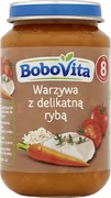 Bobovita BOBOVITA OBIADEK WARZYWA Z DELIKATNĽ RYBĽ PO 9 MIESIĽCU 190 G 16089047