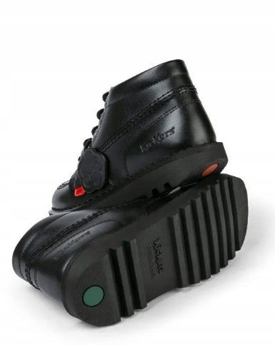 Kickers Botki Dziewczęce Skórzane Zamek 31 Ż3C