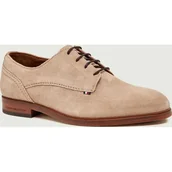 Półbuty męskie - Tommy Hilfiger Derby zamsz - miniaturka - grafika 1