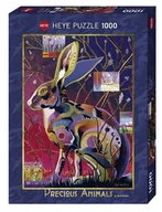 Puzzle - Heye Puzzle 1000 elementów. Cenne zwierzęta, królik - miniaturka - grafika 1
