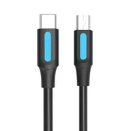 Kable - Kabel USB-C 2.0 do Mini-B Vention COWBF 2A 1m czarny - miniaturka - grafika 1