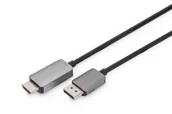 Adaptery i przejściówki - Digitus Adapter kablowy DisplayPort 8K, DP na HDMI typu A - miniaturka - grafika 1