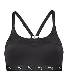 PUMA krótki top damski, czarny, XS - Koszulki i topy damskie - miniaturka - grafika 1