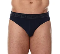 Majtki męskie - Brubeck Slipy męskie Comfort Cotton granatowe r. L BE00290A - miniaturka - grafika 1