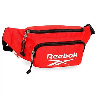 Torebki damskie - Reebok Boston Torba na pasek z kieszenią, Czerwony, 35x13x5 cm, Poliester, Czerwony, Riñonera con Bolsillo, Torba na ramię z kieszenią - grafika 1