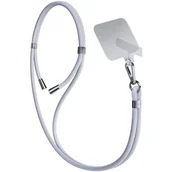 Pozostałe akcesoria do telefonów - Smycz do telefonu 3MK EasyClip Szary - miniaturka - grafika 1