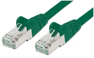 Pozostałe akcesoria sieciowe - Intellinet PatchCord Cat.5e FTP RJ45 1m Zielony 100% Miedź - miniaturka - grafika 1