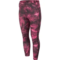 Legginsy - Legginsy 4F multikolor allover W H4Z20 SPDF010 (kolor Wielokolorowy, rozmiar XS) - miniaturka - grafika 1