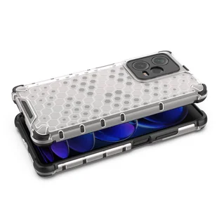 Honeycomb etui do Xiaomi Redmi Note 12 Pro+ pancerny hybrydowy pokrowiec niebieskie - Etui i futerały do telefonów - miniaturka - grafika 5