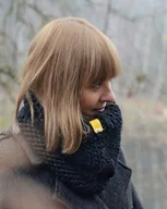 Apaszki i szaliki damskie - Kolor do wyboru WOOLY wełniany komin - miniaturka - grafika 1