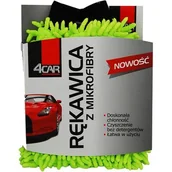Akcesoria do mycia samochodu - Rękawica z mikrofibry 4Car - miniaturka - grafika 1
