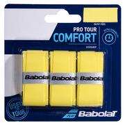 Tenis stołowy - Babolat Pro Tour -częściowy over Grip, żółty, One Size 653037 - miniaturka - grafika 1
