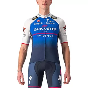 CASTELLI 4232180-424 COMPETIZIONE Jersey bluza męska Belgów niebieski/biały 2XL, Belgijski, niebieski/biały, XXL - Bluzy męskie - miniaturka - grafika 1