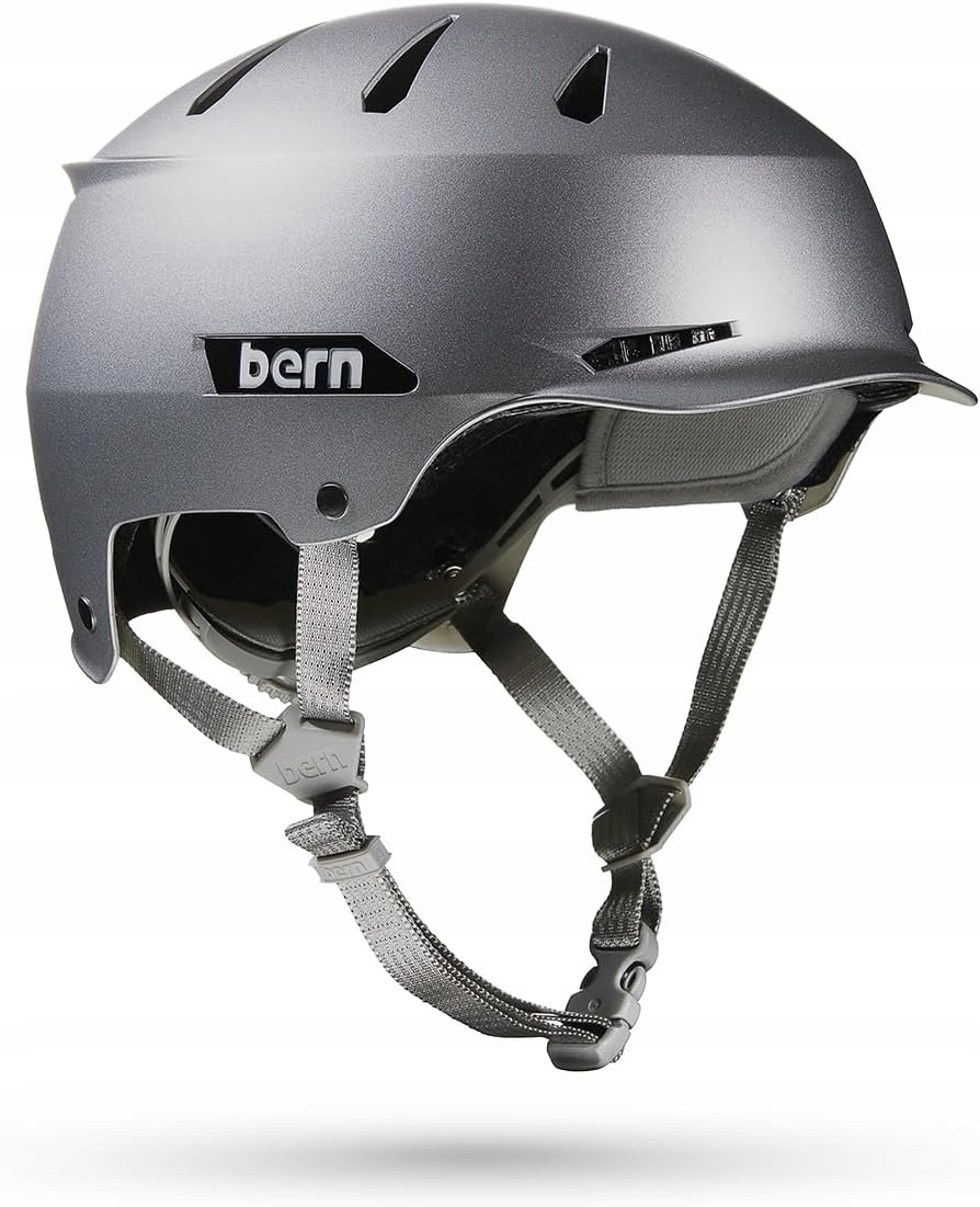 Bern Hendrix Mips metalic silver Kask rowerowy r.M 55.5-59 cm
