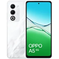 Telefony komórkowe - Oppo A5 5G 4/128GB Biały - miniaturka - grafika 1