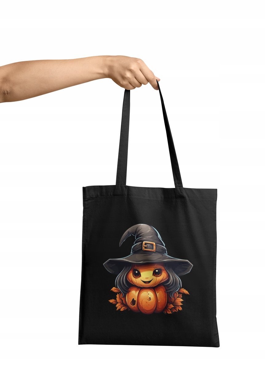 Torba Shopper Materiałowa Na Ramię Prezent Halloween Dynia Wybór