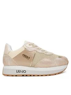 Liu Jo Sneakersy 4A5307 TX470 M Beżowy - Buty dla dziewczynek - miniaturka - grafika 1
