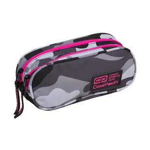 CoolPack Piórnik saszetka, Clever Pink Neon 89036CP, 2018 - Piórniki - miniaturka - grafika 1