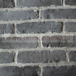 Płytki ze starej cegły - grafitowa - Inne materiały budowlane - miniaturka - grafika 1