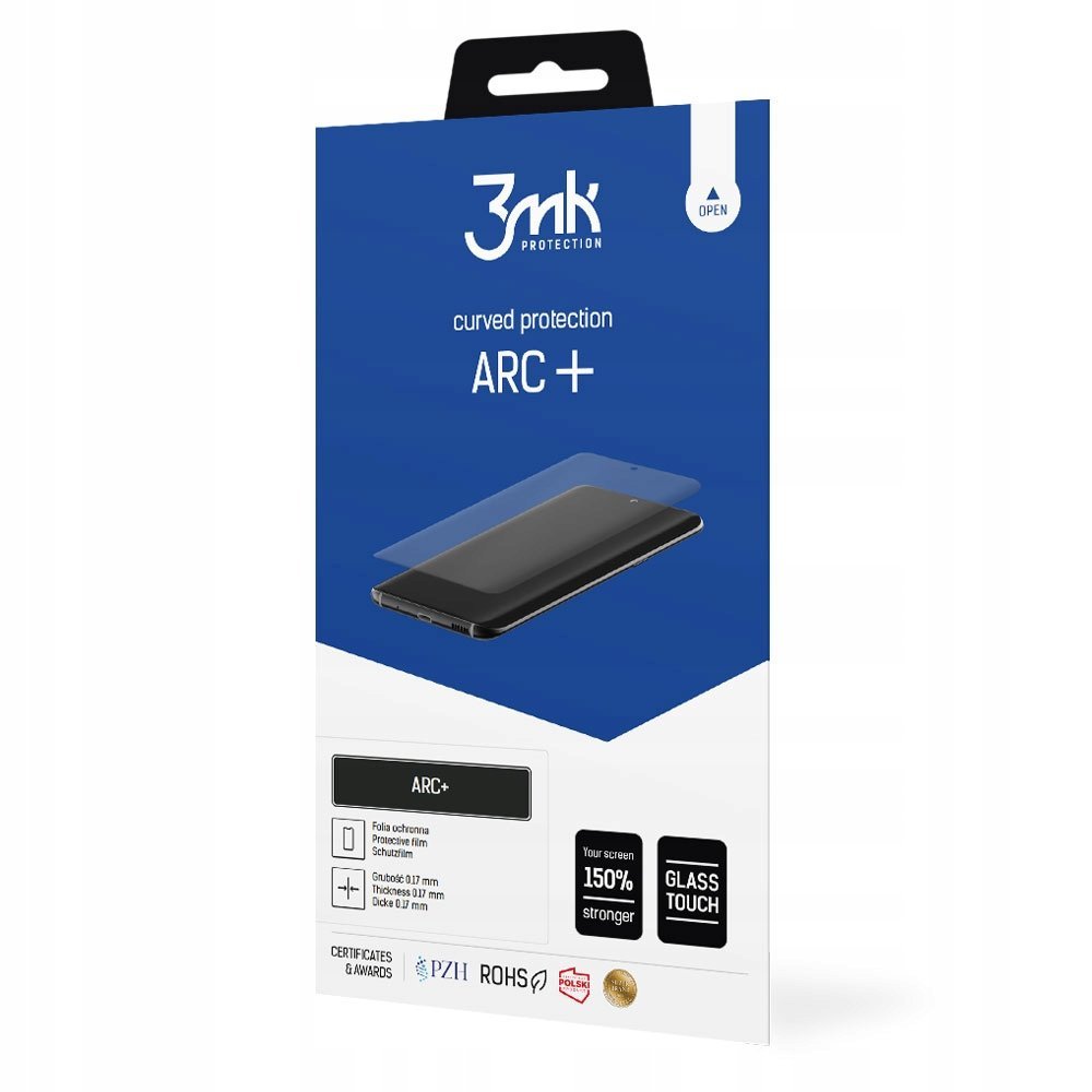 2x Folia ochronna na ekran do Apple iPhone 16E - 3mk ARC+