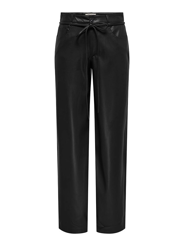 ONLY Spodnie w kolorze czarnym