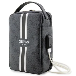 Guess Torba GUHBP4RPSK Organizer czarny/black 4G Printed Stripes - Torby na laptopy - miniaturka - grafika 1