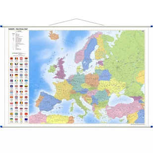 Europa. Mapa polityczna ścienna polityczna 1:6 500 000 - Mapy i plansze edukacyjne - miniaturka - grafika 1