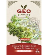 Zdrowa żywność - Gorczyca - nasiona na kiełki GEO, certyfikowane, 50g, Bavicchi (ZSE0103) - miniaturka - grafika 1