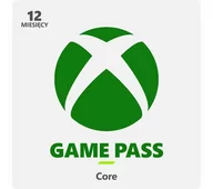 Kody i doładowania cyfrowe - Subskrypcja Xbox Game Pass Core (12 m-ce) [kod aktywacyjny] - miniaturka - grafika 1