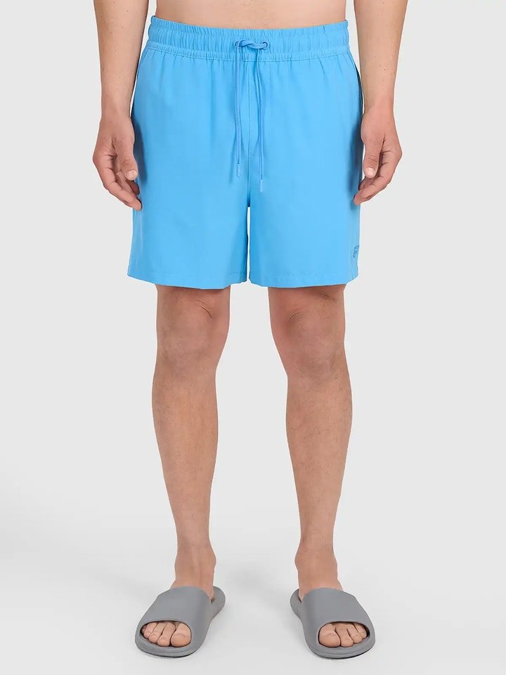 4F Szorty kąpielowe w kolorze błękitnym