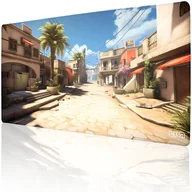 Podkładki pod mysz - DUŻA PODKŁADKA POD MYSZKĘ De_Tropic 100x50 TILT Gamingowa Prezent XXL - miniaturka - grafika 1