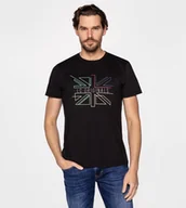 Koszulki męskie - T-shirt z nadrukiem LCO7 2411 BLACK-XXL - miniaturka - grafika 1