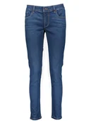 Spodenki damskie - Pepe Jeans Dżinsy - Skinny fit - w kolorze niebieskim - miniaturka - grafika 1